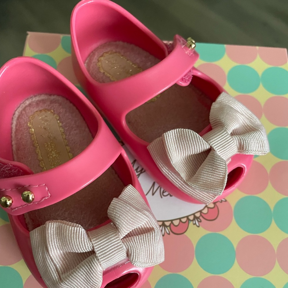 My first Mini Melissa shoes